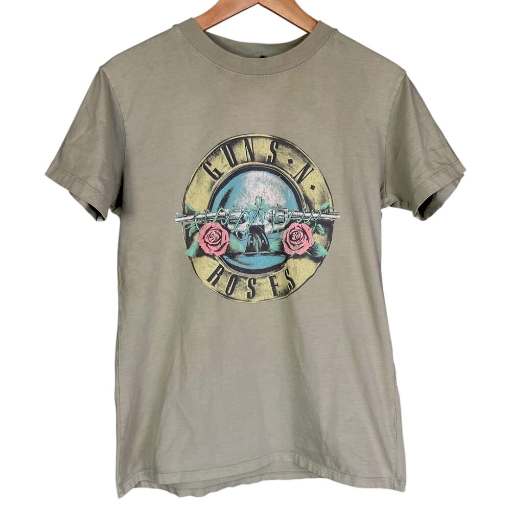 Guns N' Roses Cotton On Bullet Logo Band T-Shirt - Size Medium
